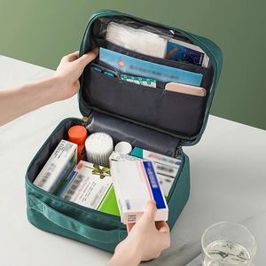 Trousse de Premiers Soins Portable Grande Capacité pour Voyages en Plein Air, Véhicules d'Aventure et Usage Domestique en Tissu - Product Image 3