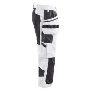BLAKLADER - 191213101099C48 Pantalones piratas Pintor con elástico Blanco/Negro-PANTALONES DE TRABAJO EAN 7330509920893 - Product Image 3