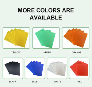 फैक्टरी सस्ते कीमत कई रंगीन आयत प्लास्टिक काटने बोर्ड पेशेवर - Product Image 6