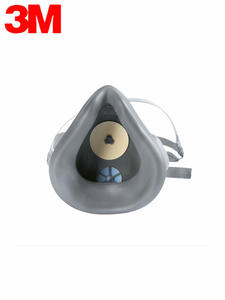 <span class=keywords><strong>3M</strong></span> 3200 masker Gas perlindungan kimia industri <span class=keywords><strong>Respirator</strong></span> setengah wajah silikon bersertifikasi LA untuk lukisan semprot - Product Image 4