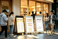 Pantalla Digital LCD de 43'' y 500 Nits, Portátil, para Publicidad, con Sistema Android CMS, para Restaurantes, Hoteles y Tiendas de Ropa
