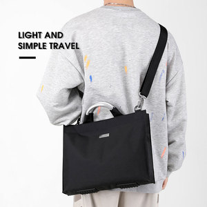 Funda impermeable para ordenador portátil de 14 pulgadas, bolso de gran capacidad de tela de nailon, maletín para portátil, venta al por mayor - Product Image 3