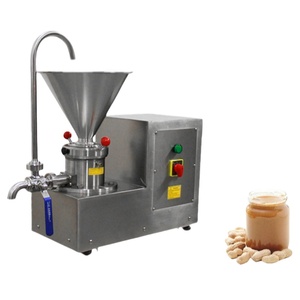 Small Commercial Electric Tahini Almond Cashew Colloid Mill Peanut Butter Sesame <b>Paste</b> Making Machine for Flour Mill Use - Product Image 2