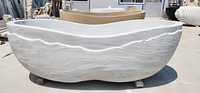 Baignoires ovales modernes de luxe sur mesure, exclusives, gris Castal/gris, autoportantes, pour salle de bain, villa, hôtel, maison