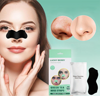 Masque de nez pelable au charbon de bois de marque privée de haute qualité Collagène organique à base de plantes pour l'élimination des points noirs Purification des pores Spot Dot