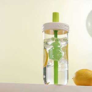 Gobelet à thé en <span class=keywords><strong>verre</strong></span> borosilicate haute résistance pour boba, unique, grande capacité 600 ml, avec couvercle en caoutchouc pour thé au lait aux bulles, accepte les motifs personnalisés - Product Image 3