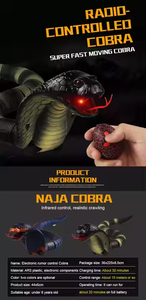 DWI RC <span class=keywords><strong>Serpent</strong></span> Jouet Réaliste Blague Cobra Rechargeable Intelligent Détection Contrôleur Infrarouge <span class=keywords><strong>pour</strong></span> Enfants <span class=keywords><strong>Chat</strong></span> Halloween Drôle Enfants Jouet - Product Image 2