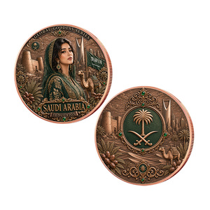 Moneda Conmemorativa de Doble Cara de Países <span class=keywords><strong>del</strong></span> <span class=keywords><strong>Mundo</strong></span> y Lugares Emblemáticos Globales, 1oz de Cobre Puro, Recuerdo - Product Image 1