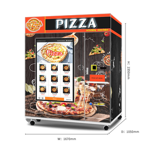 ハロー自動販売機メーカー マキナ・デ・イエロ 冷凍ピザ自動販売機 全自動ピザ自動販売機 - Product Image 5