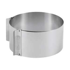 KAISER Tortenring Pastelería mit Griffen 9cm Ø 16,5-32cm Edelstahl - Product Image 1