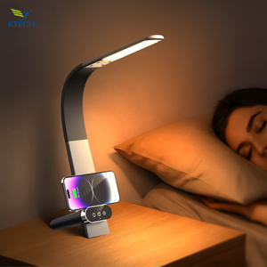 15 Wát sạc nhanh Dimmable RGB LED đèn bàn với phí bảo hiểm 10 Wát sạc không dây CE/FCC/ROHS chứng nhận 3-in-1 đa chức năng sạc - Product Image 2