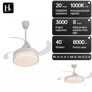 Lámpara de Techo LED Minimalista Moderna, Ventilador Ultrafino Invisible para Dormitorio, Protección Ocular de Espectro Completo, Control Remoto para Sala de Estar - Product Image 5