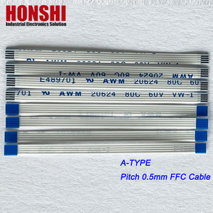 Cable plano FFC de 4 pines de paso de 1,0mm personalizado para aplicaciones electrónicas de automóviles Cables Cable FPC - Product Image 5