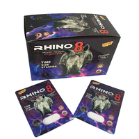 Papier d'emballage de cartes cartes rhino -777 3d blister platine 10000 pour le renforceur sexuel masculin capsule personnalisé pilules d'impression 3d 5d len