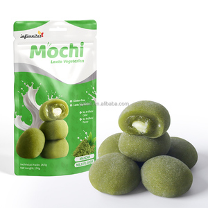 ขนมโมจิญี่ปุ่นขายส่ง ขนมข้าวเหนียวแสน<span class=keywords><strong>อร่อย</strong></span> ไส้ครีมรสช็อกโกแลตและชา บรรจุในถุง - Product Image 1