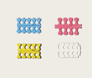 Ensemble d'outils professionnels pour la pédicure et le soin des ongles avec séparateur d'orteils, lime à ongles, tampon et éponge pour ongles en gel, acrylique et naturels, fabriqué en Corée - Product Image 3