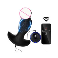 Jouet sexuel pour adultes, ensemble de plug anal à électrochocs bipolaires pour hommes et femmes, stimulateur anal et vaginal à impulsions électriques