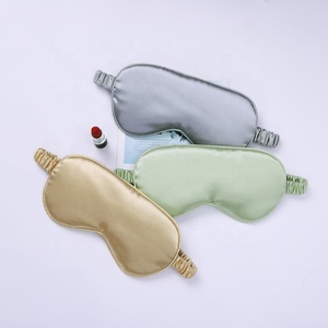 Mascarilla para dormir de viaje Mascarilla para dormir Seda satinada Logotipo personalizado Mascarillas para dormir - Product Image 4