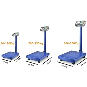 Factory Outlet Electronic Price Weighing Scales 300kg Digital Platform Scale