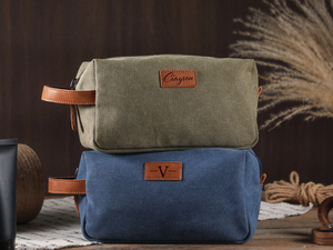 男性用ギフトバッグ最新パーソナライズ防水トイレタリーバッグ - Product Image 2