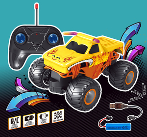 Coche de control remoto personalizable Monster Bigfoot 1:20, coche de juguete para niños, coche de control remoto de escalada todoterreno de cuatro canales - Product Image 2