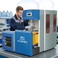 Machine de soufflage de bouteilles PET semi-automatique de 20 L (5 gallons), diamètre max. 200 mm, puissance 42 kW, PLC Mitsubishi, garantie 1 an, facile à utiliser