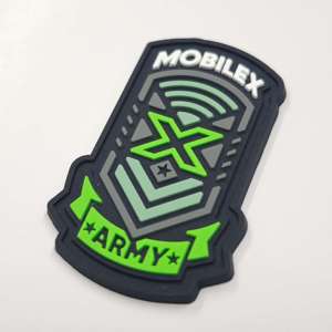 XP-OEM Luxury Brand Custom Logo Soft PVC Patch Strong Fashionable PVC Label for Sports Bags - Product Image 5