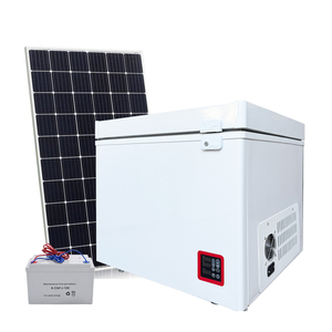 Réfrigérateur solaire portable 12/24V pour la maison, à porte unique, ouverture par le haut, vertical, 68l 100l 150l 200l 300l 500l, congélateur profond avec alimentation solaire 12v 24 - Product Image 3