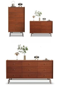 <span class=keywords><strong>Commode</strong></span> de rangement spacieuse en chêne massif, style <span class=keywords><strong>scandinave</strong></span> moderne et vintage, meuble de luxe pour chambre, salon et salle à manger 2026 - Product Image 3