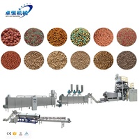 Moulin flottant en acier inoxydable pour l'alimentation des poissons machine d'extrudeuse de granulés machine d'extrudeuse d'aliments flottants pour animaux de compagnie