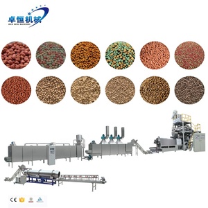 edelstahl schwimmende fischfuttermühle pellet-extrudermaschine schwimmend futterpellet haustierfutter-extruderverarbeitungsmaschine - Product Image 2