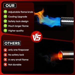 Wholesale LPG <strong>Gas</strong> <strong>Roofing</strong> <strong>Torch</strong> with Long Handle Hose Regulator Heavy Duty Burner for Waterproof Membrane Construction for UAE - Product Image 4