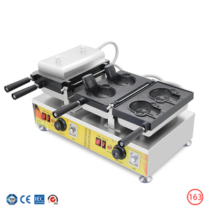 Macchina Elettrica Commerciale per Waffle a Forma di Orsetto, Macchina per Coni Waffle, Taiyaki Bear, Waffle Maker Coreano, Wafle Bear - Product Image 1