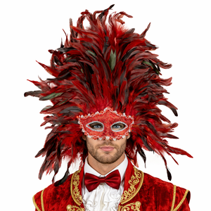 Máscara de Plumas Colorida de Inspiración Brasileña <span class=keywords><strong>para</strong></span> Niñas, <span class=keywords><strong>para</strong></span> <span class=keywords><strong>Carnaval</strong></span>, Festivales, Desfiles, Bailes y <span class=keywords><strong>Disfraces</strong></span> - Product Image 3