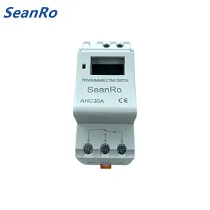 Seanro 16A 20A 30A DC 110V/220V relais numérique LCD alimentation hebdomadaire Programmable minuterie minuterie minuterie minuterie minuterie minuterie interrupteur