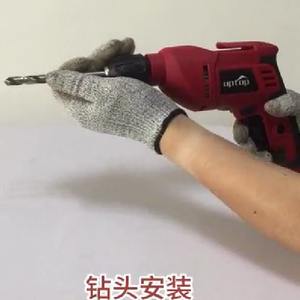 Taladro de impacto Uptop de 1/2 pulgada con portabrocas sin llave, motor con escobillas, reversible, herramienta eléctrica para bricolaje - Product Image 4