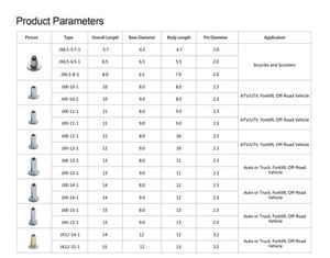 Clous de maintien JX100, clous de maintien haute performance pour bottes de pêche - Product Image 6