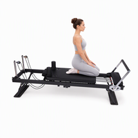 Prix d'usine FAPRE – Reformer Pilates durable avec cadre en fer pour studio, lit de Pilates à structure en acier pour entraînement corporel