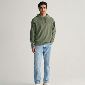 Sweat à capuche délavé pour homme de haute qualité - Design classique, coupe confortable et idéal pour un usage quotidien - Product Image 1