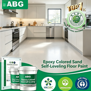 <span class=keywords><strong>Pintura</strong></span> Epóxica para Pisos Autonivelante con Arena de Color Resistente a la Intemperie, Recubrimiento de Resina Epóxica para Pisos con Grano de Arena Anti-UV, Apto para Todo Tipo de Clima - Product Image 2