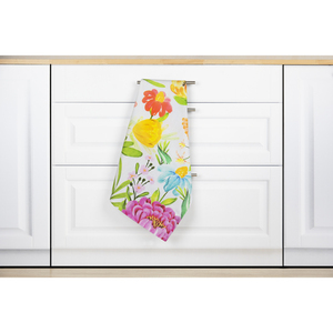 Asciugamano da Cucina Excelsa in Cotone Floreale 50x70 Cm Multicolore per Uso in Cucina - Product Image 2