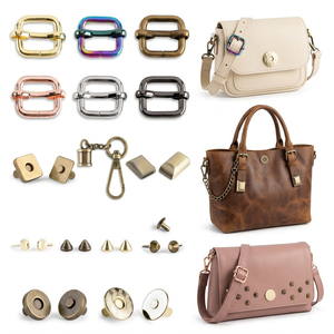 Accessoires de luxe personnalisés pour la fabrication de sacs : boutons-pression, fermoirs mousquetons, pièces spéciales, boucles métalliques, crochets pour sacs à main et pochettes. - Product Image 5