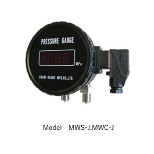 มาตรวัดความดันดิจิตอล Asahigauge Mgc J 0.1 ถึง 410 เมกะปาสคาล แบบเกลียว ผลิตในญี่ปุ่น - Product Image 5