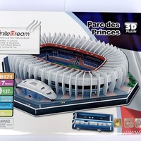 Modèle d'assemblage de stade de football DIY avec un design réaliste pour Liverpool, Juventus et AC Milan
