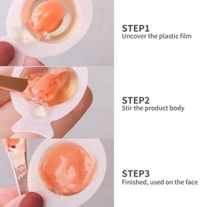 Mascarilla Facial Nocturna de Colágeno en Forma de <span class=keywords><strong>Huevo</strong></span>, Desechable, Hidratante y Reparadora, de Un Solo Uso, Marca Privada - Product Image 2