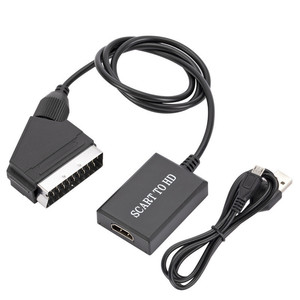 Convertisseur SCART <span class=keywords><strong>vers</strong></span> <span class=keywords><strong>HDMI</strong></span> 720P 1080P, adaptateur de conversion vidéo et audio pour HDTV - Product Image 5
