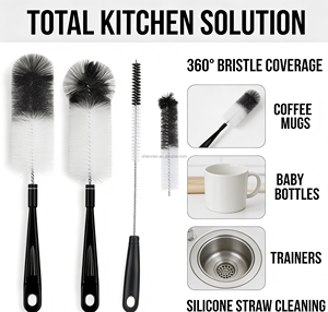 Juego <span class=keywords><strong>de</strong></span> 8 cepillos <span class=keywords><strong>de</strong></span> limpieza para botellas con mango largo, kit <span class=keywords><strong>de</strong></span> limpieza para botellas <span class=keywords><strong>de</strong></span> agua, pajitas, vasos <span class=keywords><strong>de</strong></span> leche para bebés, copas <span class=keywords><strong>de</strong></span> <span class=keywords><strong>vino</strong></span> y teteras - Product Image 2