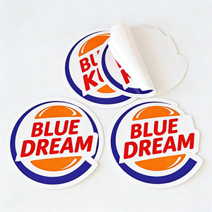 Pegatinas con Logotipo de Dibujos Animados Personalizados, Maqueta Gratuita, Resistentes a los Rayos UV, Etiquetas Adhesivas de Vinilo PVC Impermeables para Uso en Exteriores - Product Image 6