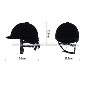 Shemax adultos casco de equitación sombrero negro ajustable - Product Image 5