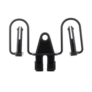 Aislador de doble cara Pinlock para cercas eléctricas, soporte para cuerda de polietileno de 5 mm y 4 mm, aisladores de plástico resistentes a los rayos UV para postes de madera - Product Image 3